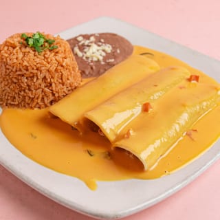 Chile con Queso Enchiladas